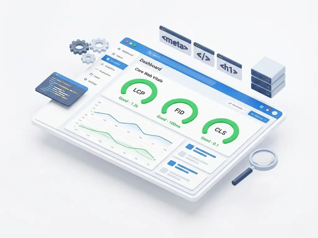 Teknik SEO ve Core Web Vitals Analizi