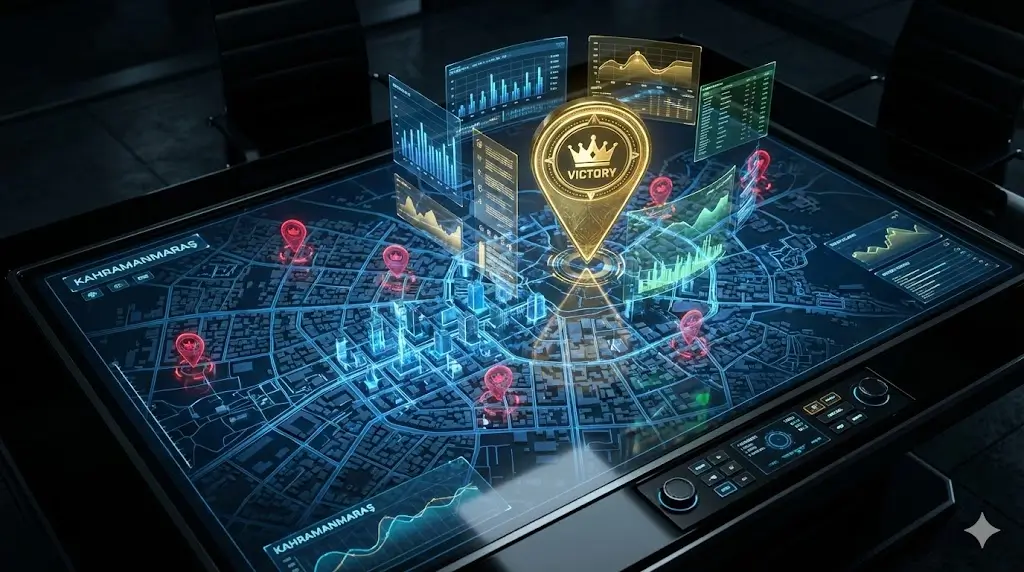 Google Haritalar'da rakiplerin SEO hatalarını bularak tersine mühendislikle üst sıralara çıkma stratejisi.