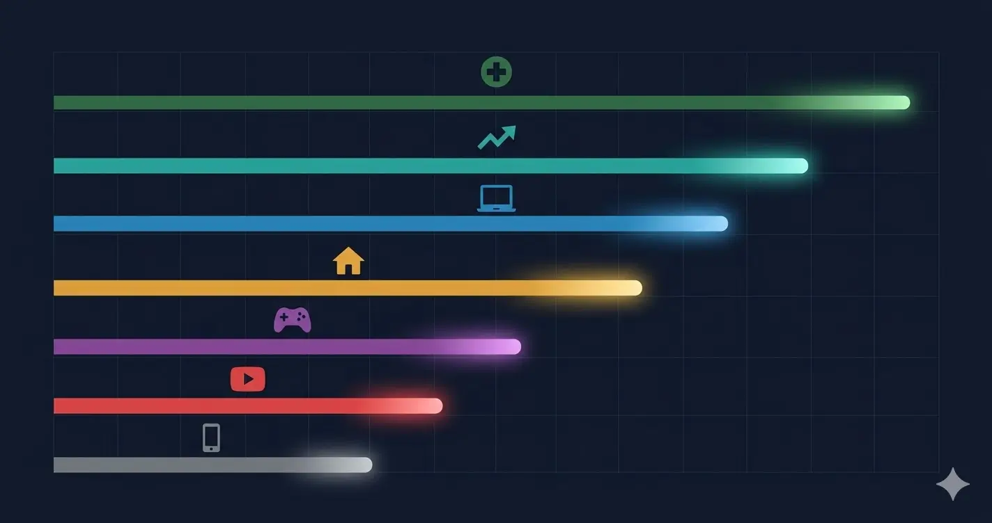Türkiye'de nişe göre YouTube RPM karşılaştırması 2026 infografik